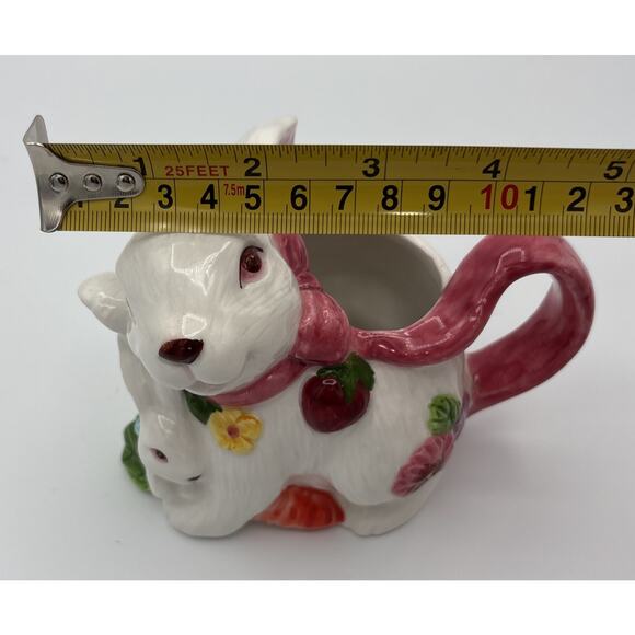 Ceramic Spring Rabbit Creamer Easter Table Decor - Picture 10 of 11